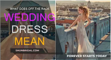 Off-the-Rack Wedding Dresses: Convenience and Customization