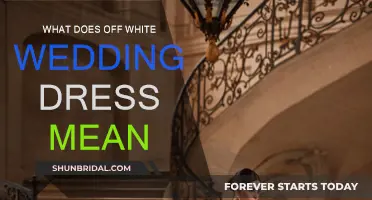 The Significance of Off-White Wedding Dresses