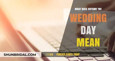 Beyond the Vows: Understanding the Meaning of 'Outside the Wedding Day