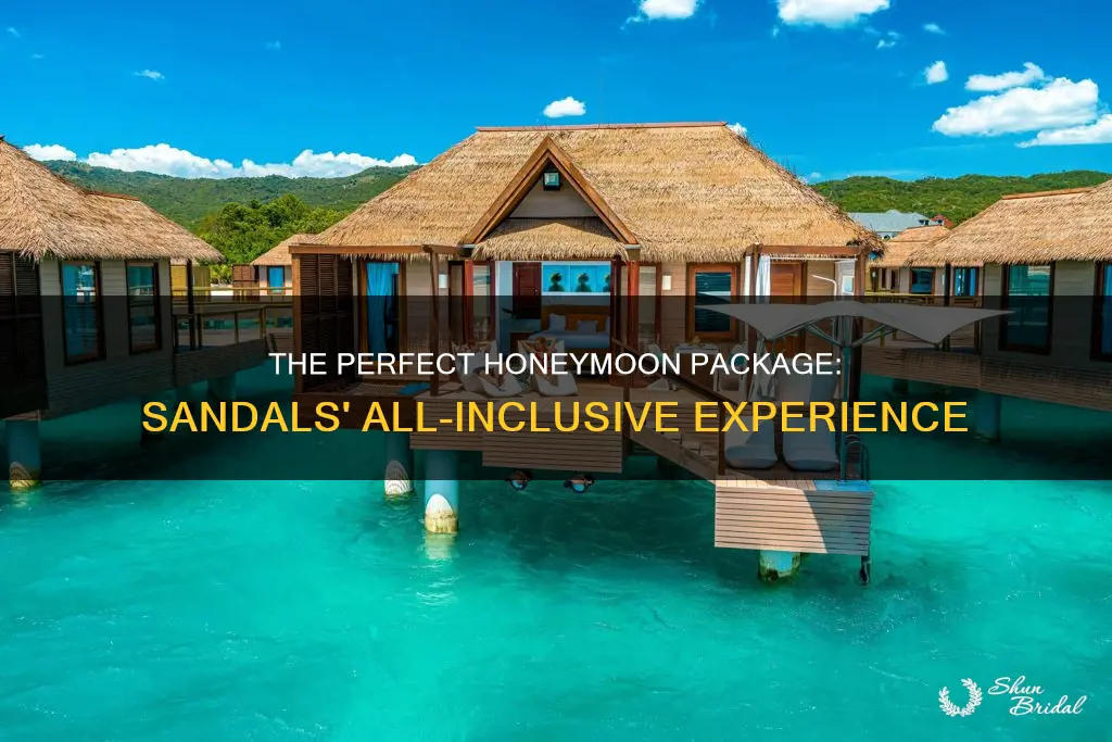 what does perfect honeymoon package include sandals