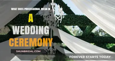 Understanding the Meaning and Role of a Processional in Wedding Ceremonies