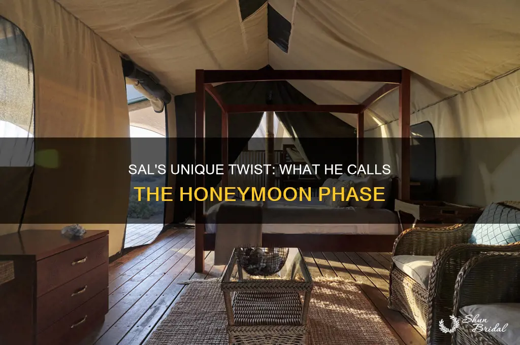 what does sal say instead of honeymoon