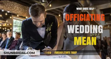 Understanding Self-Officiating Weddings: A Guide to Marrying Yourselves