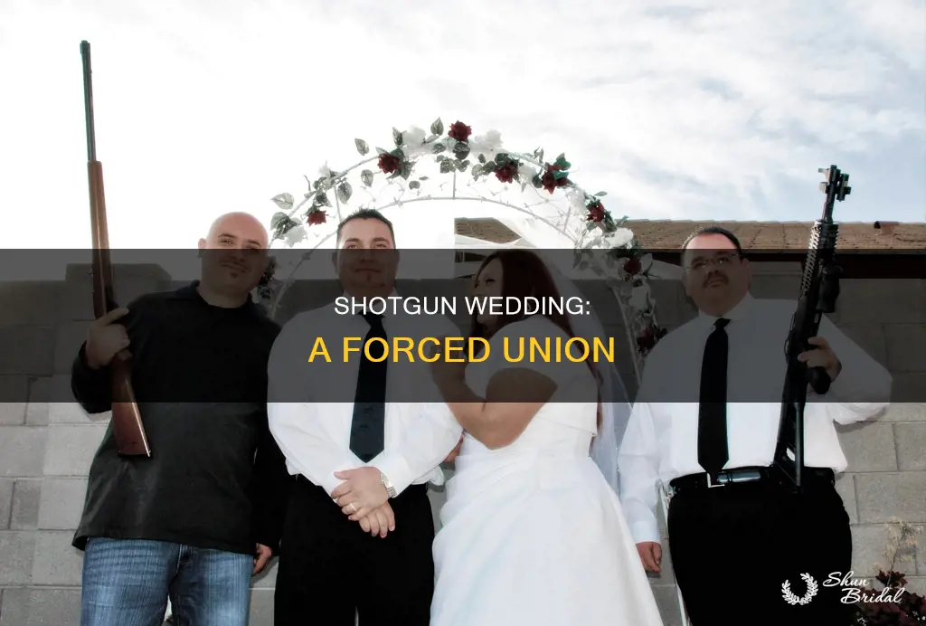 what does shotgun wedding mean