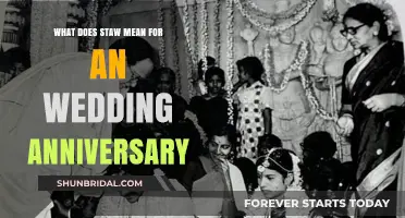 Understanding the Significance of Staw for Wedding Anniversaries