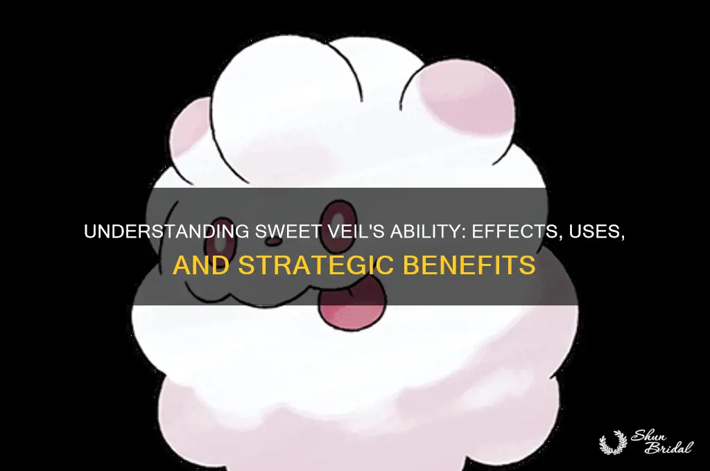 what does the abuility sweet veil do