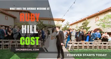 Average Wedding Costs at Ruby Hill: A Comprehensive Breakdown