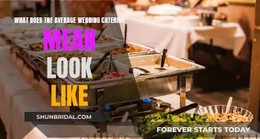 Unveiling the Secrets of Wedding Catering: A Guide to the Average Spread