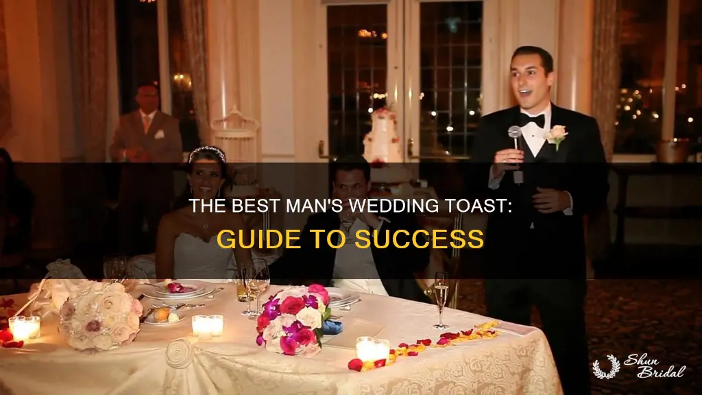 what does the best man toast at a wedding