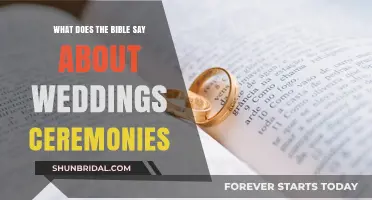 Biblical Insights: Understanding God's Design for Wedding Ceremonies