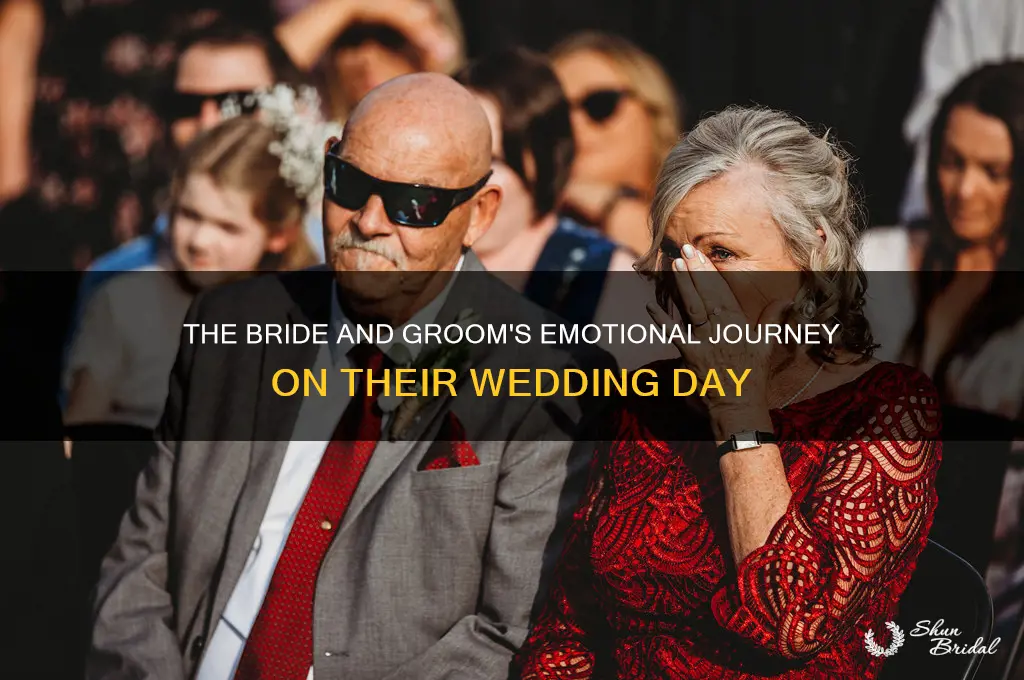 what does the bride and groom on their wedding day