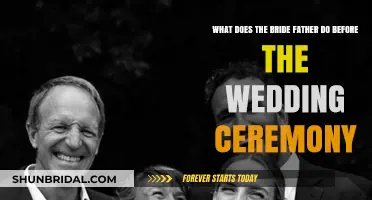 Pre-Wedding Duties: The Bride's Father's Role Before the Ceremony