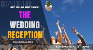 The Wedding Toss: What Does the Bride Throw?