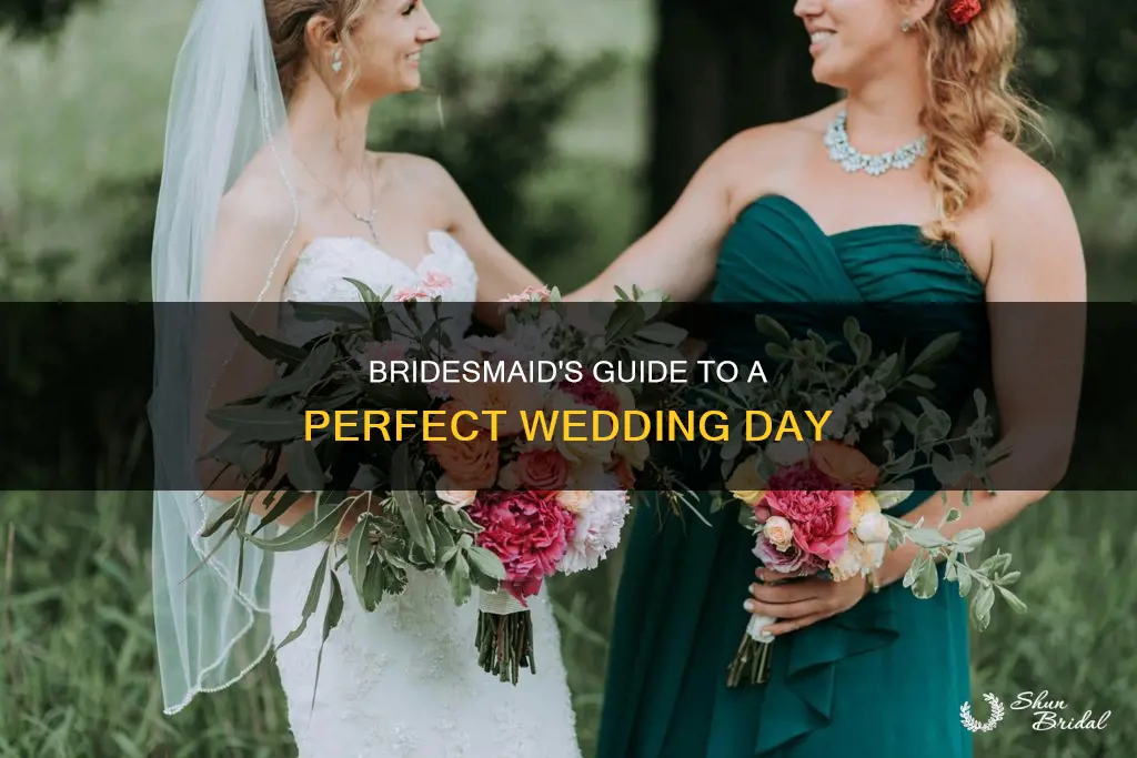 what does the bridesmaid need to know for the wedding