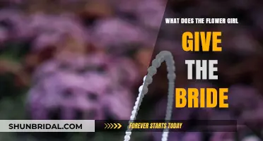 What Does the Flower Girl Give the Bride? A Sweet Tradition