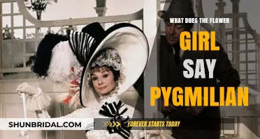 What Does the Flower Girl Say in Pygmalion? Exploring Her Iconic Dialogue
