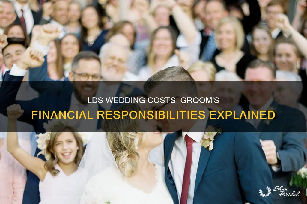 what does the groom pay for lds wedding