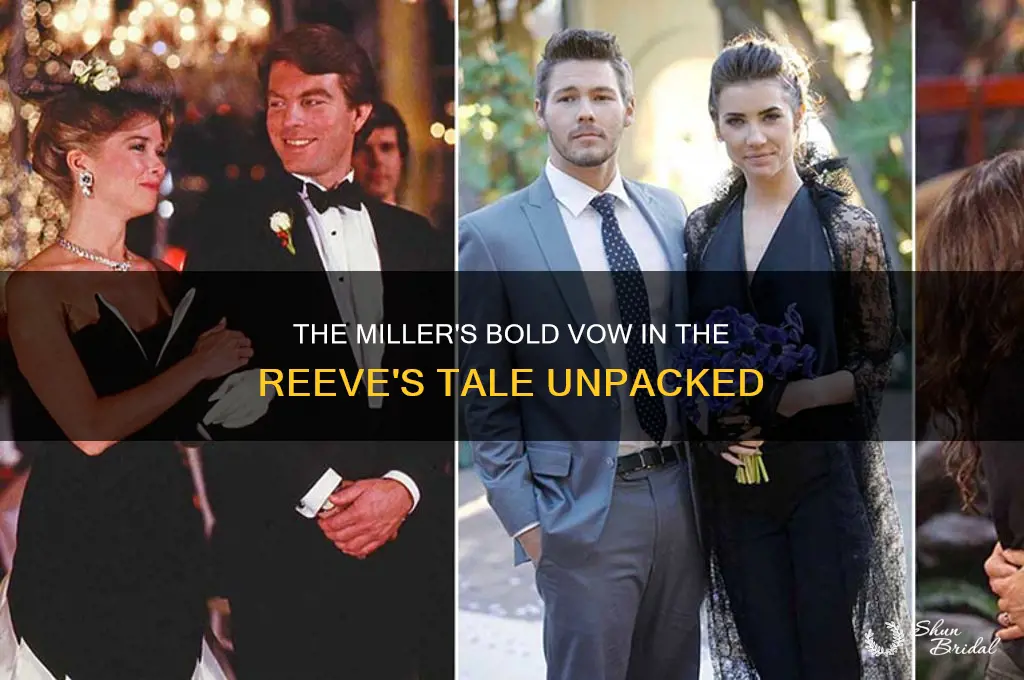what does the miller vow to thoughout the reeves tail