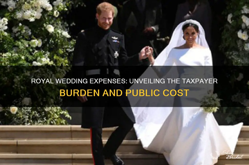 what does the royal wedding coast the taxpayers