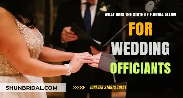 Florida's Wedding Officiant Rules: Who Can Legally Marry Couples?