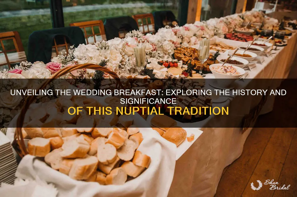 what does the term wedding breakfast mean