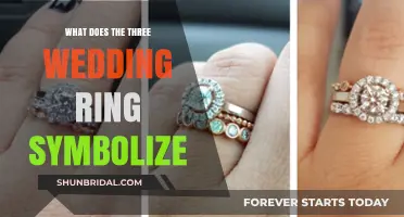 The Three Wedding Rings: A Symbol of Love, Commitment, and Fidelity