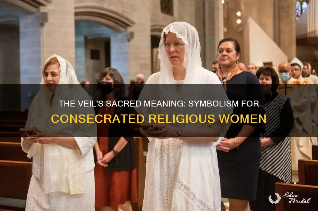 what does the veil of a consecrated religious woman signify