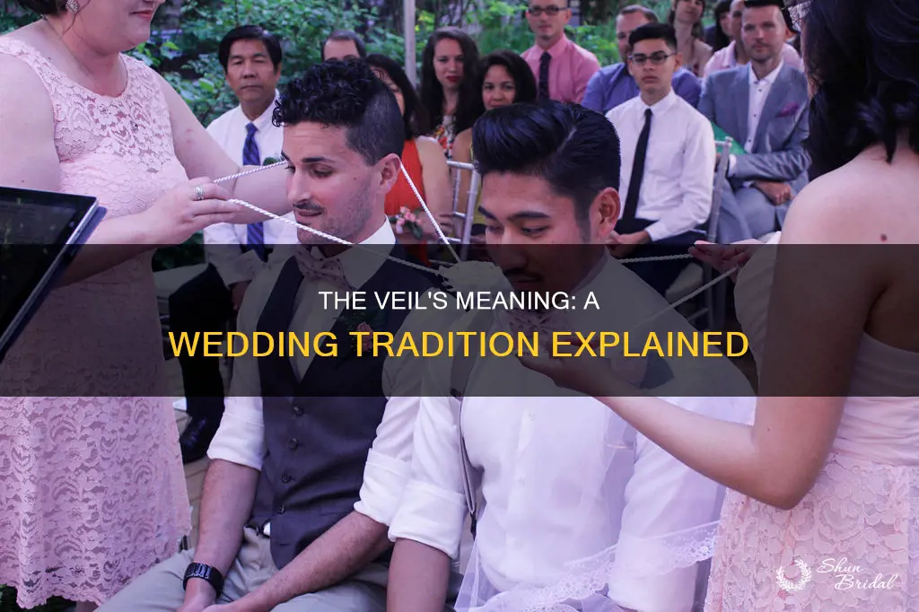 what does the veil represent in a wedding