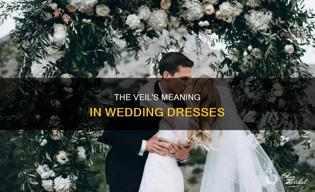 what does the veil represent in wedding dresses
