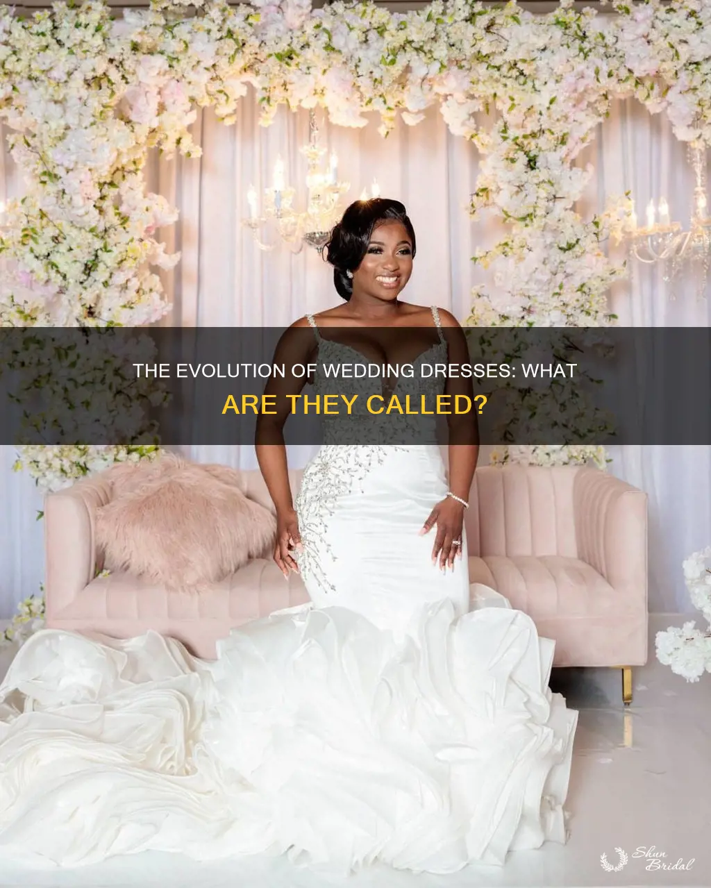 what does the wedding dress called