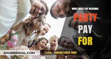 Who Pays for What: A Guide to Wedding Party Expenses
