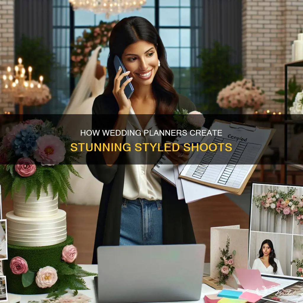 what does the wedding planner do in a styled shoot