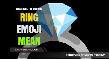 The Wedding Ring Emoji: A Symbol of Commitment and Love