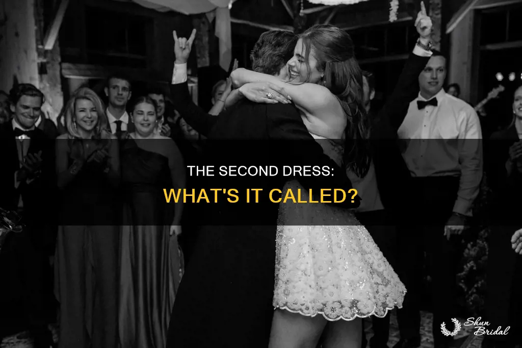 what does the wedding second dress call