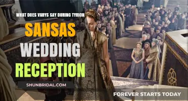 Varys' Whisperings at Tyrion and Sansa's Wedding Reception