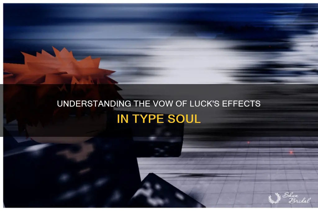 what does vow of luck do in type soul