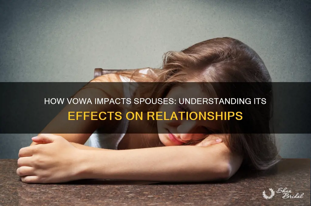 what does vowa do to spouses