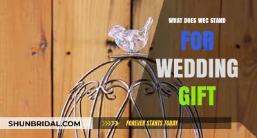What Does WEC Stand For? Decoding the Perfect Wedding Gift