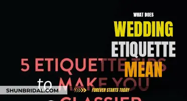 Wedding Etiquette: Unraveling the Art of Nuptial Etiquette