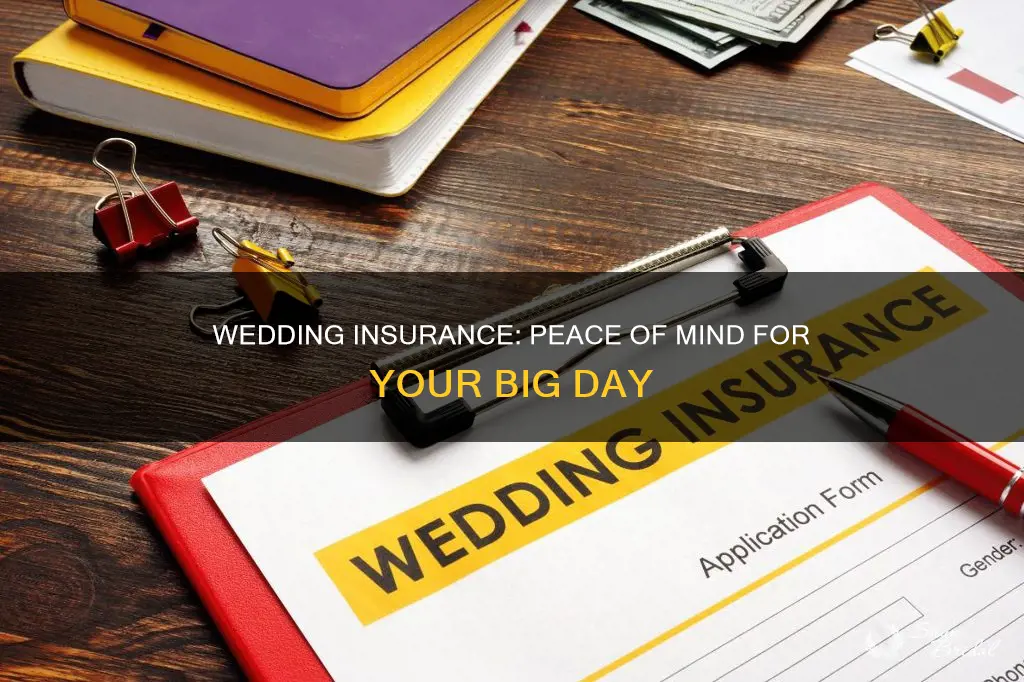 what does wedding insurance cover