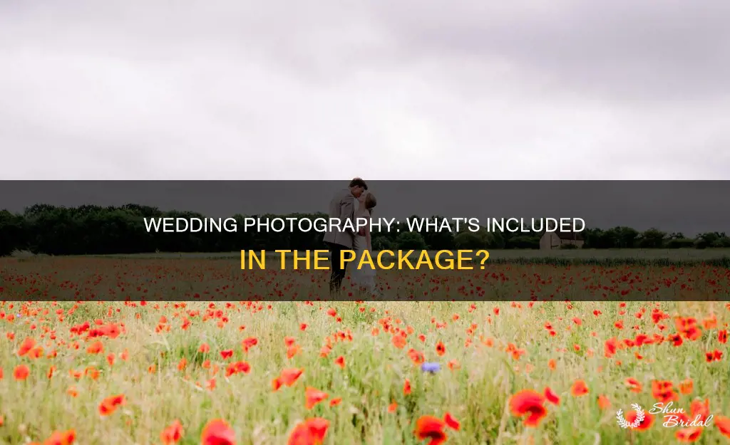 what does wedding photography include