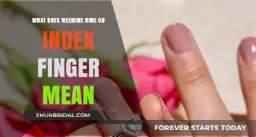 The Index Finger Wedding Ring: A Unique Symbolism