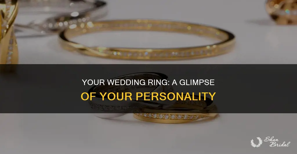 what does wedding ring say about you