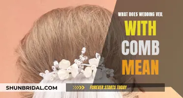 The Hidden Meaning Behind Wedding Veils with Combs