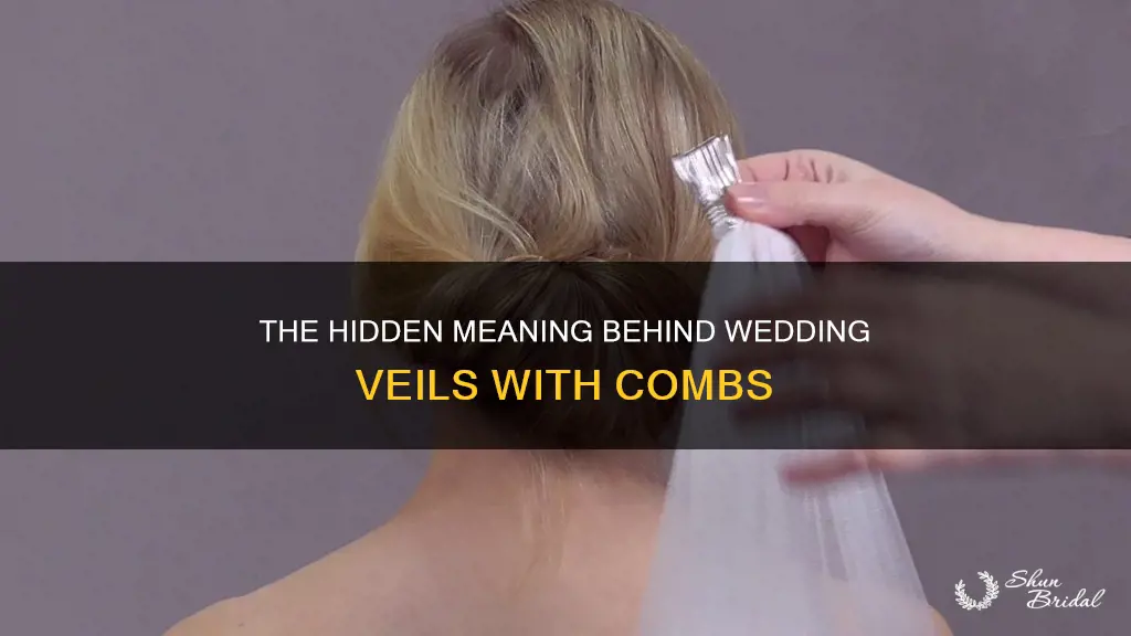 what does wedding veil with comb mean