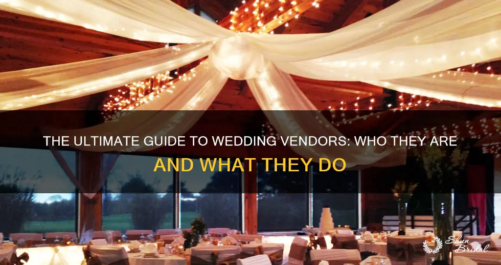 what does wedding vendors mean