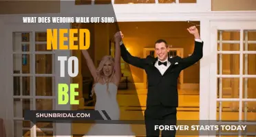 The Perfect Wedding Walk-Out Song: What You Need to Know