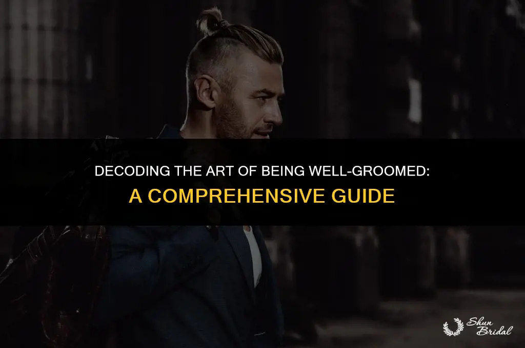 what does well groomed mean
