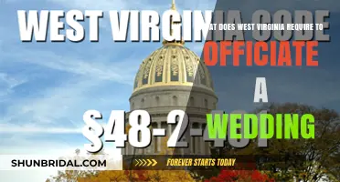 West Virginia Wedding Officiant Requirements: A Complete Guide
