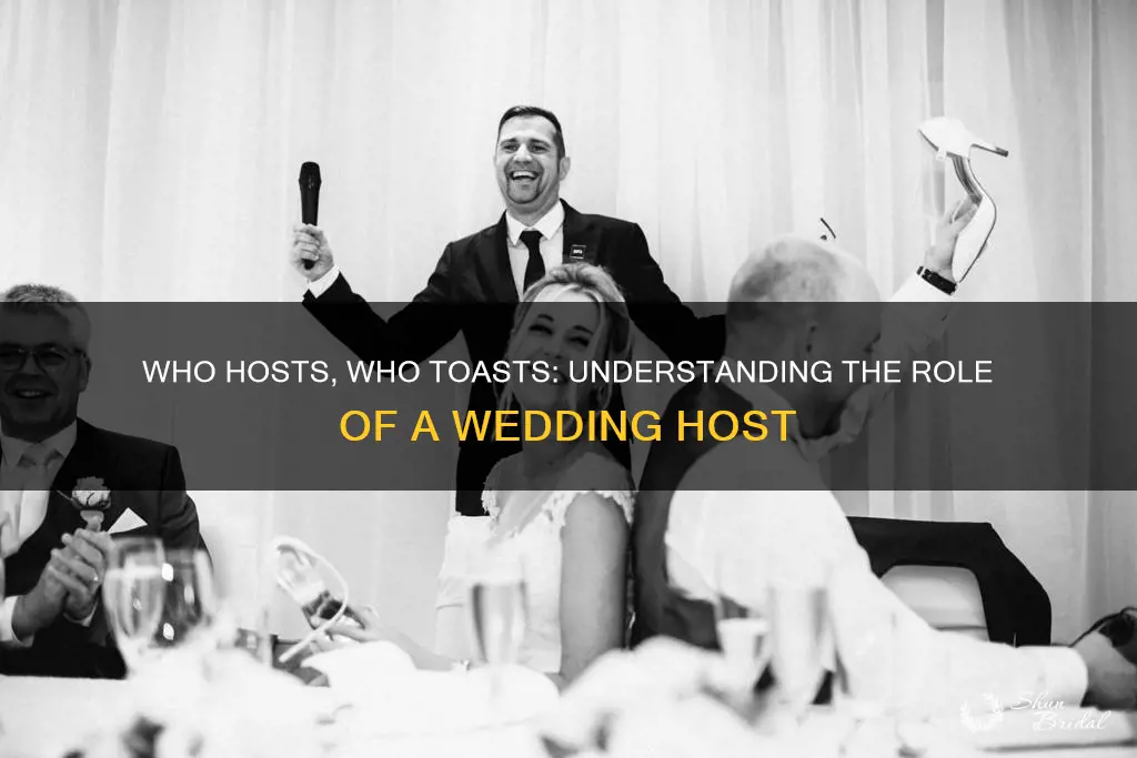 what does who host wedding mean